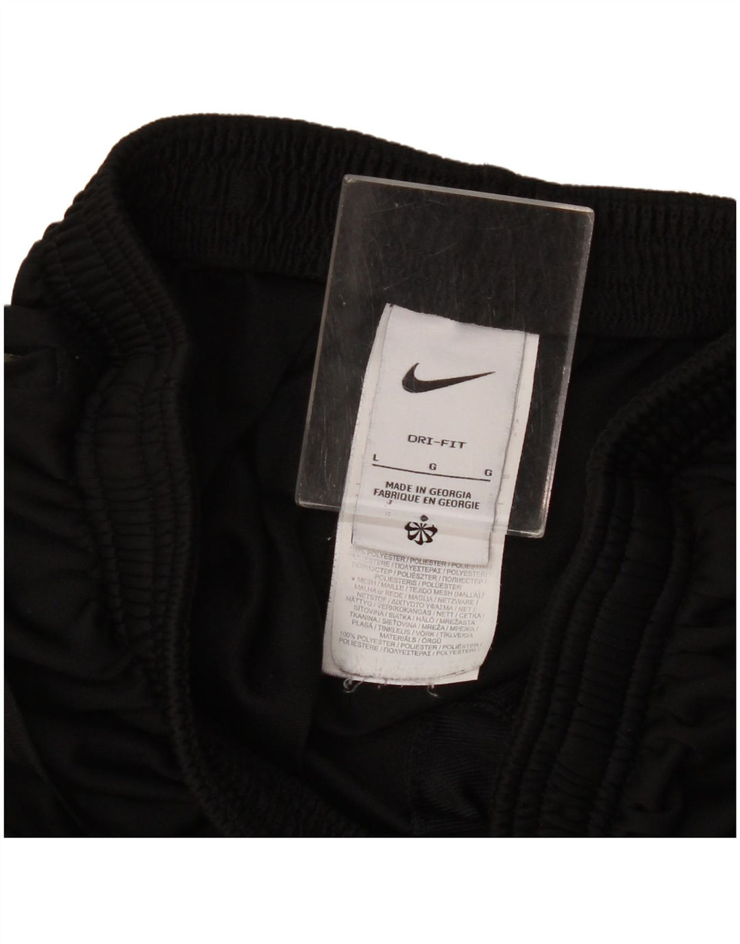 Nike Dri Fit - Pantalón de chándal para hombre, poliéster, color negro