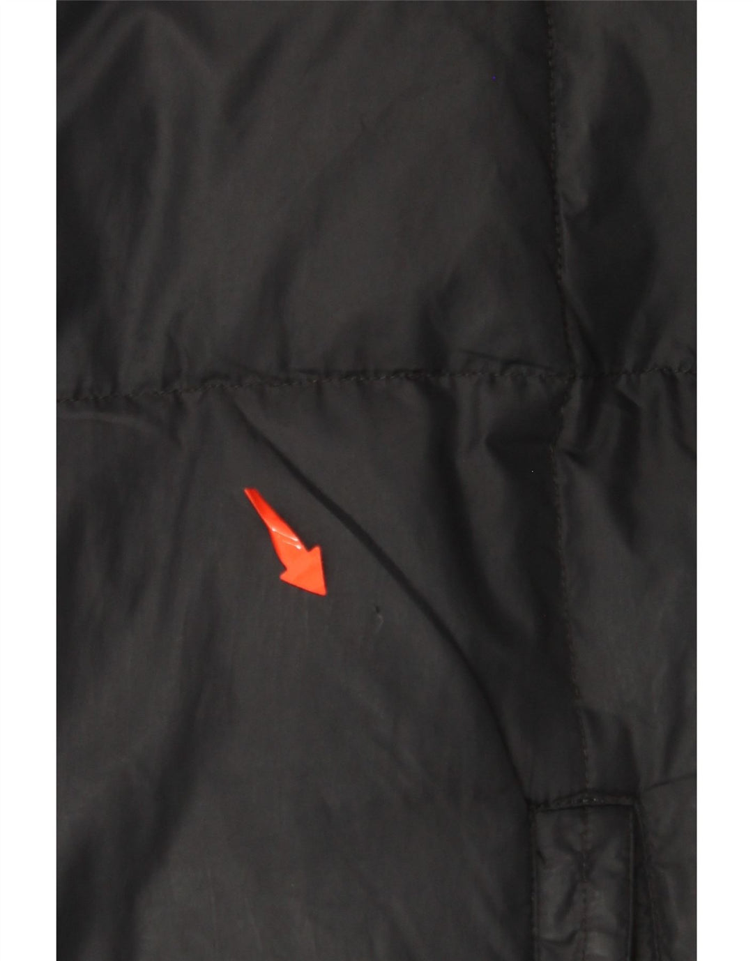 TOMMY HILFIGER Chaqueta acolchada con capucha para hombre UK 42 XL Poliéster negro