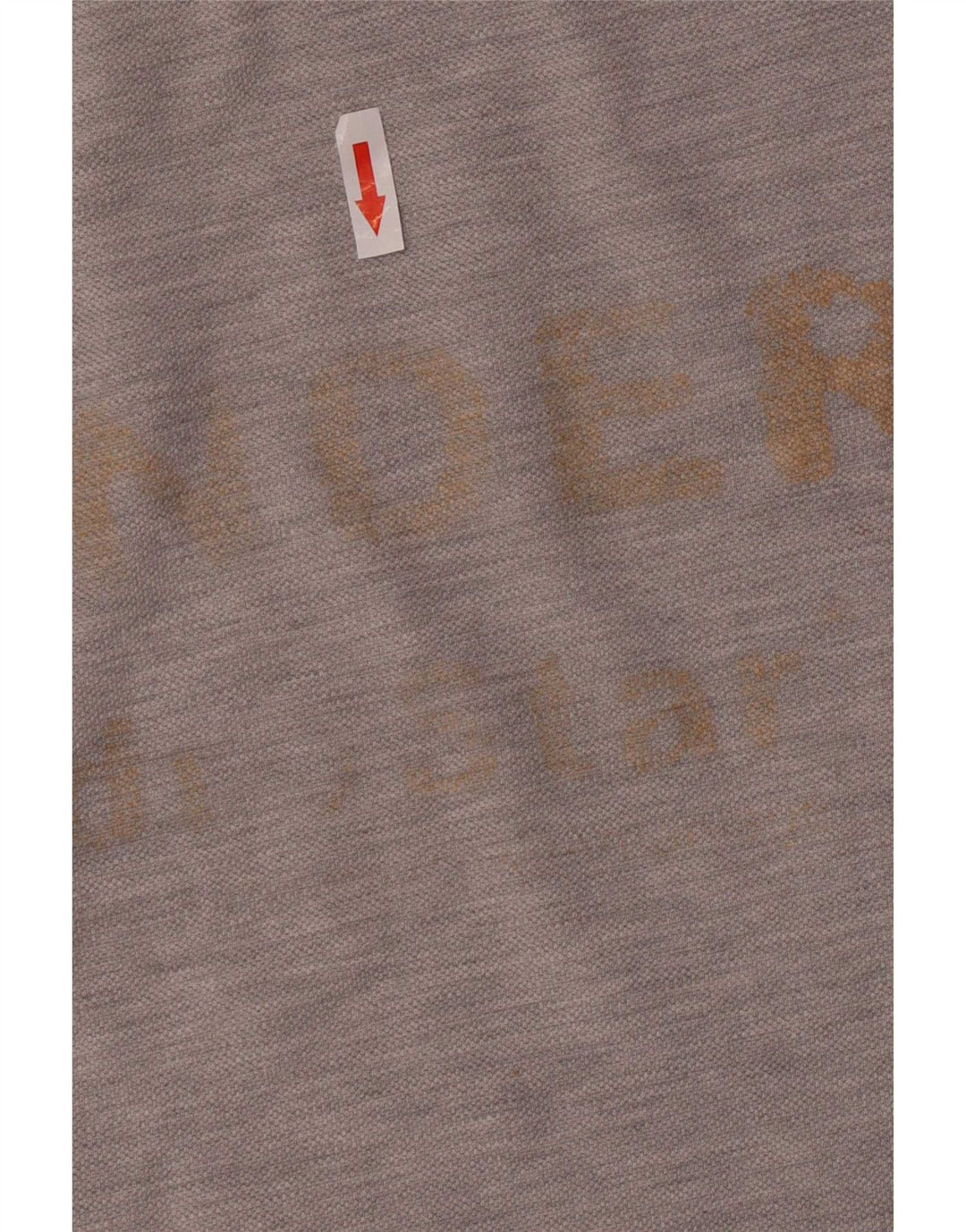 Puma Camiseta gráfica para hombre Top de algodón color block en gris medio