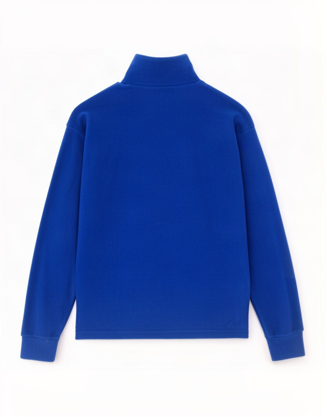 Fila Jersey de forro polar con cuello y cremallera para hombre IT 52 Poliéster azul grande