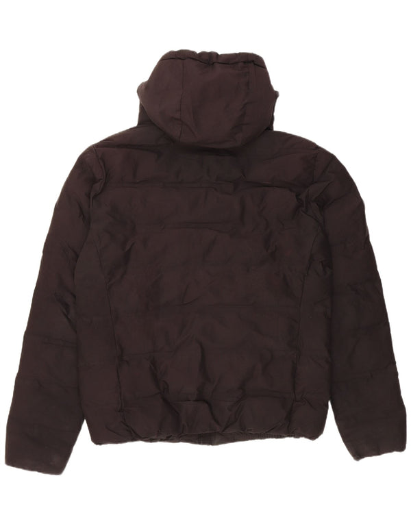 Superdry Chaqueta acolchada con capucha para hombre UK 40 Large Poliéster negro
