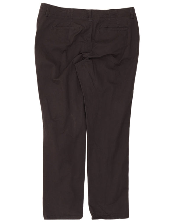 Lee Pantalones casuales rectos para mujer US 16 2XL W38 L30 Gris Algodón