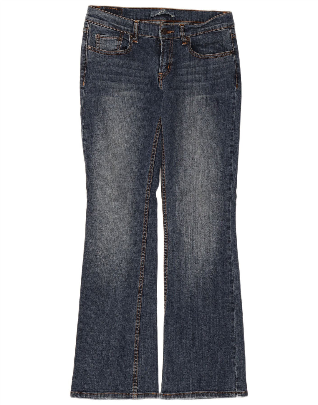 Levi's Jeans acampanados para mujer US 7 Medium W30 L31 Algodón azul