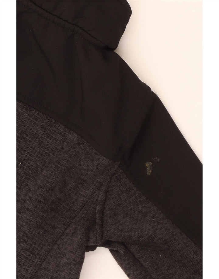 Dkny Chaqueta de chándal para niño 3-4 años Negro Poliéster color block