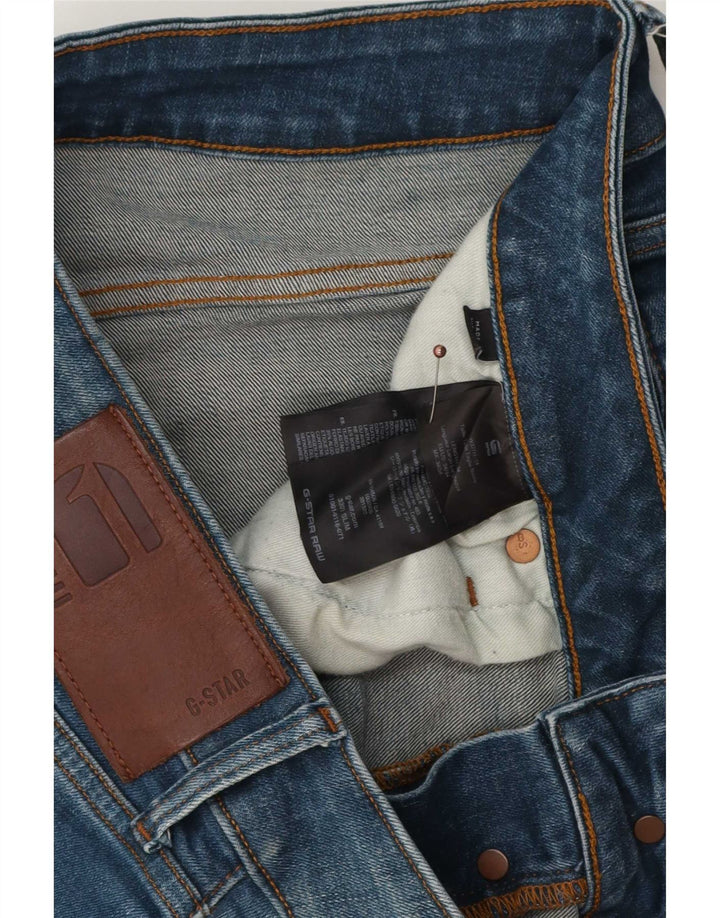 G-Star Hombre 3301 Slim Jeans W34 L34 Algodón Azul