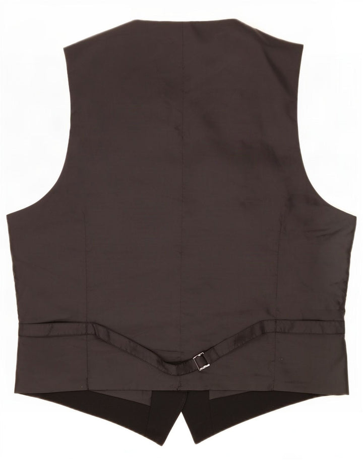 Marks & Spencer Chaleco para hombre grande Poliéster negro
