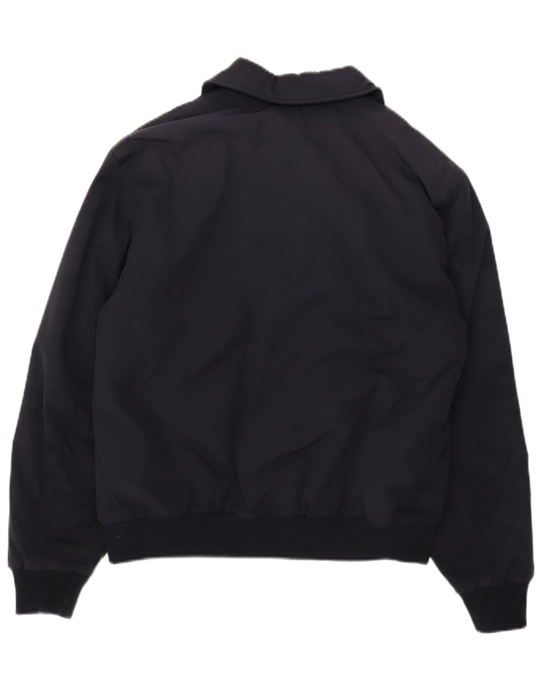 Zara Mens Bomber Jacket UK 38 Medium Azul Marino Poliéster