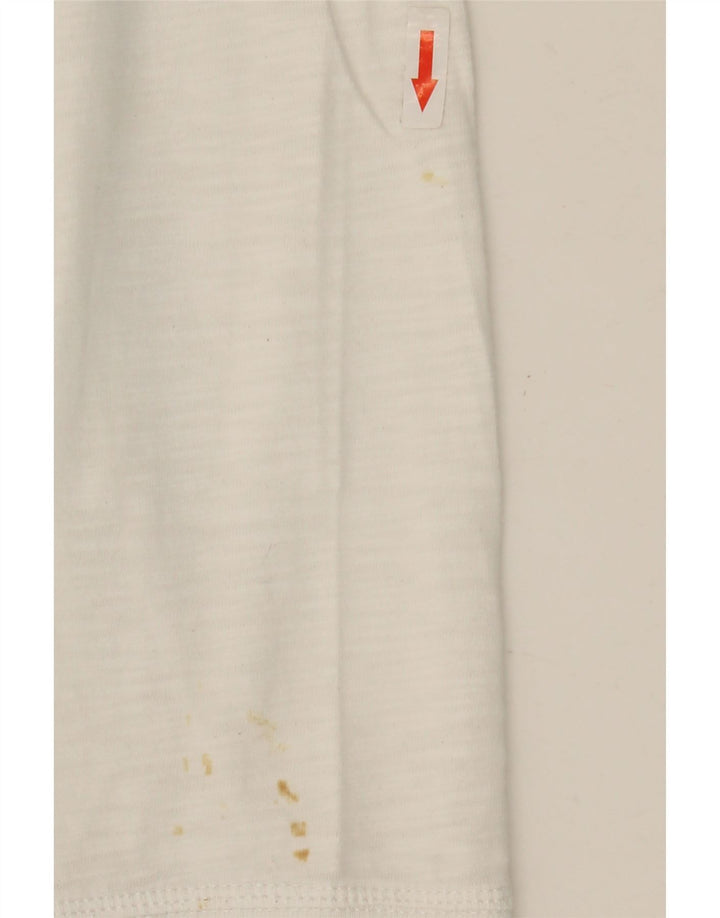 Tommy Hilfiger Camiseta Hombre Manga Larga XL Algodón Blanco