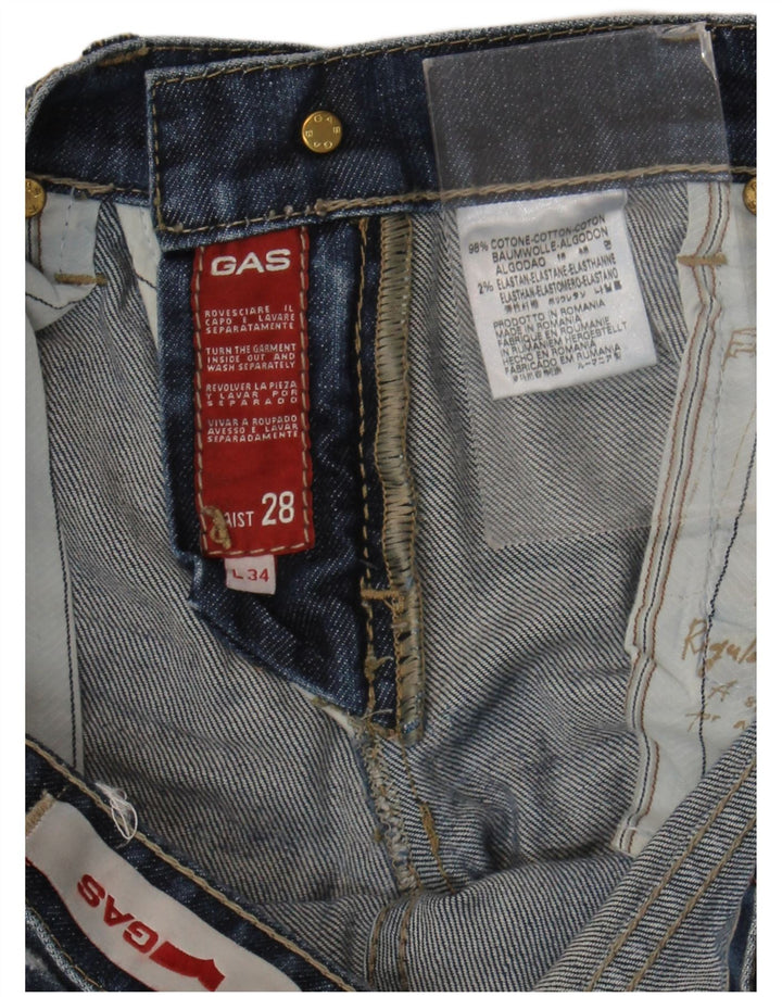 Jeans Bootcut Mujer Gas W28 L29 Algodón Azul