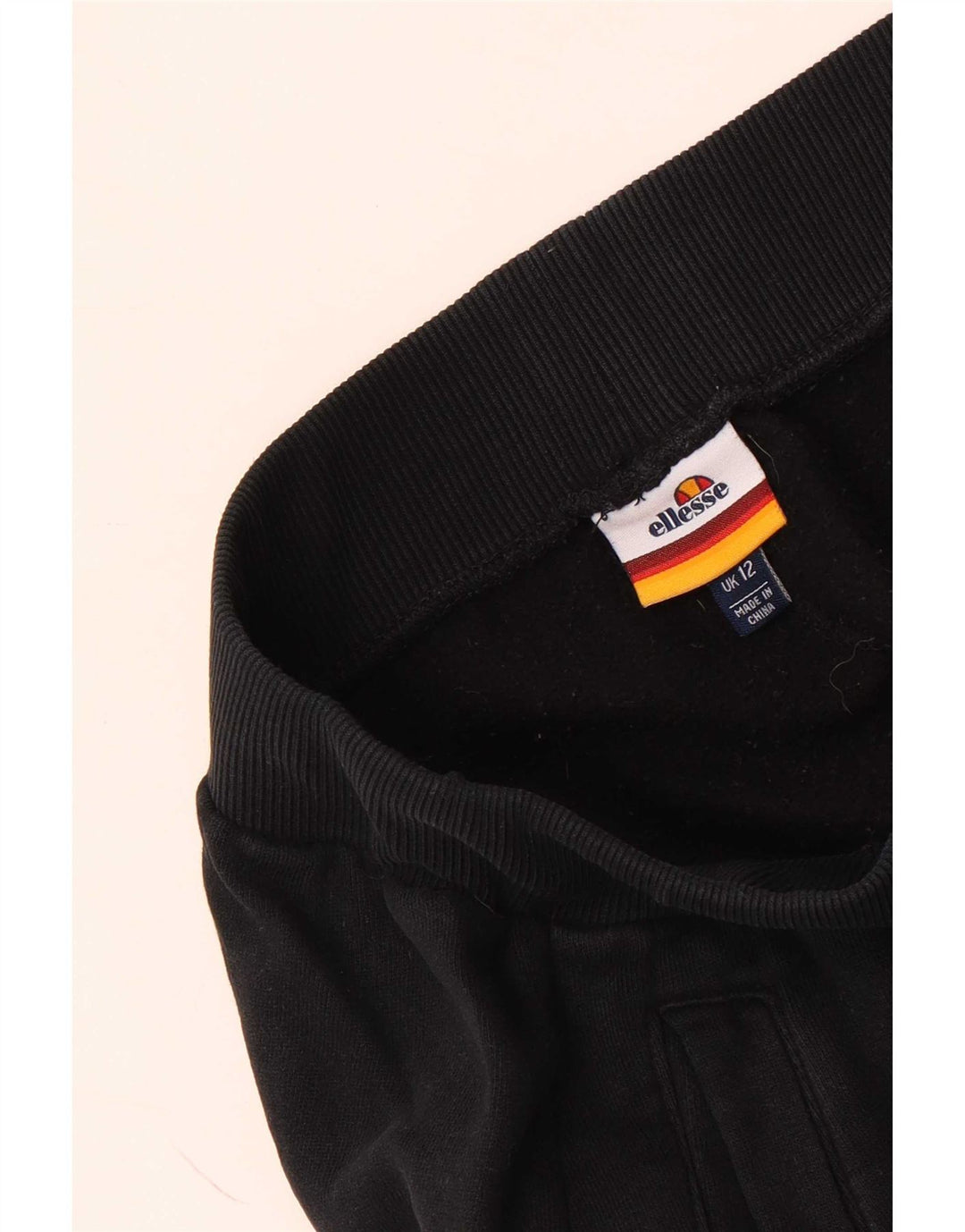 Ellesse Pantalones de Chándal para Mujer Joggers UK 42 Medium Negro