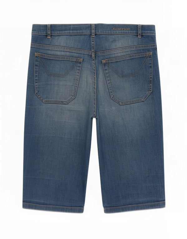Bermudas Jeckerson Mujer Denim Shorts Medium W30 Algodón Azul