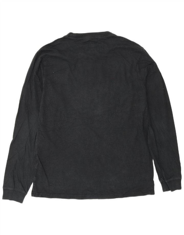 Converse Hombre Top Manga Larga Algodón Negro Mediano