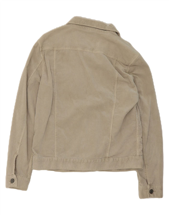 ALL SAINTS Mens Corduroy Jacket UK 38 Medium Grey Cotton Vintage All Saints and Second-Hand All Saints from Messina Hembry 
