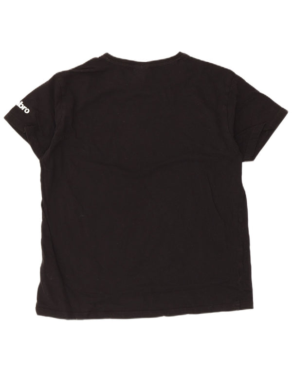 Umbro Camiseta para mujer Top UK 46 Large Black Cotton