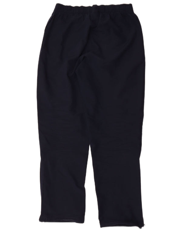 Adidas Mens Climalite Tracksuit Trousers Medium Navy Blue Polyester