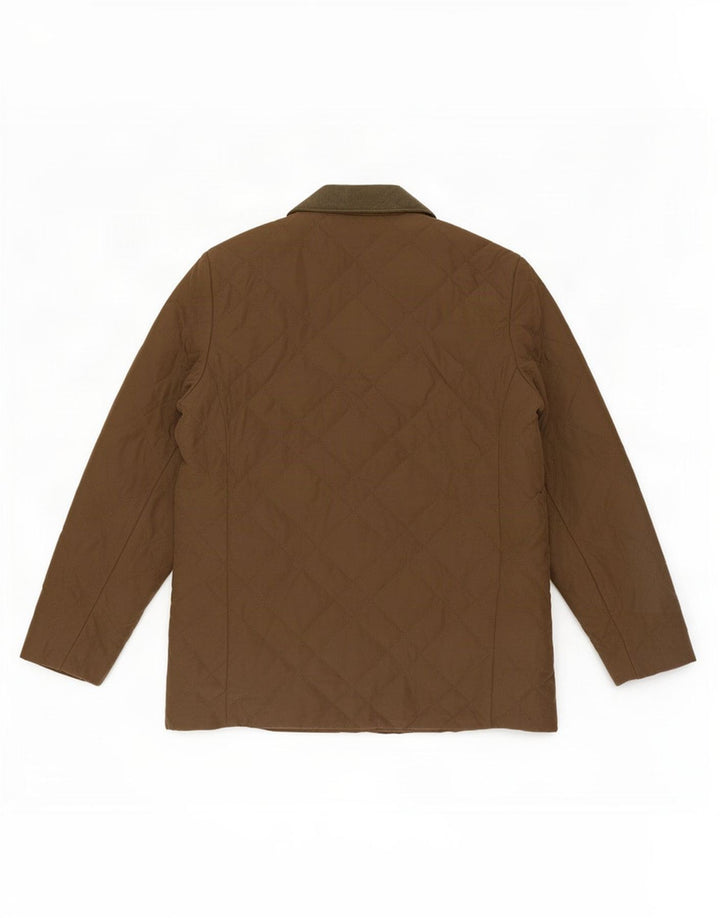 Marks & Spencer Chaqueta acolchada para mujer UK 12 Poliéster caqui medio