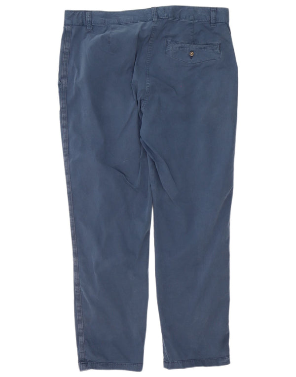 Marks & Spencer Pantalones Chinos para Mujer UK 40 Large W36 L28 Azul Marino