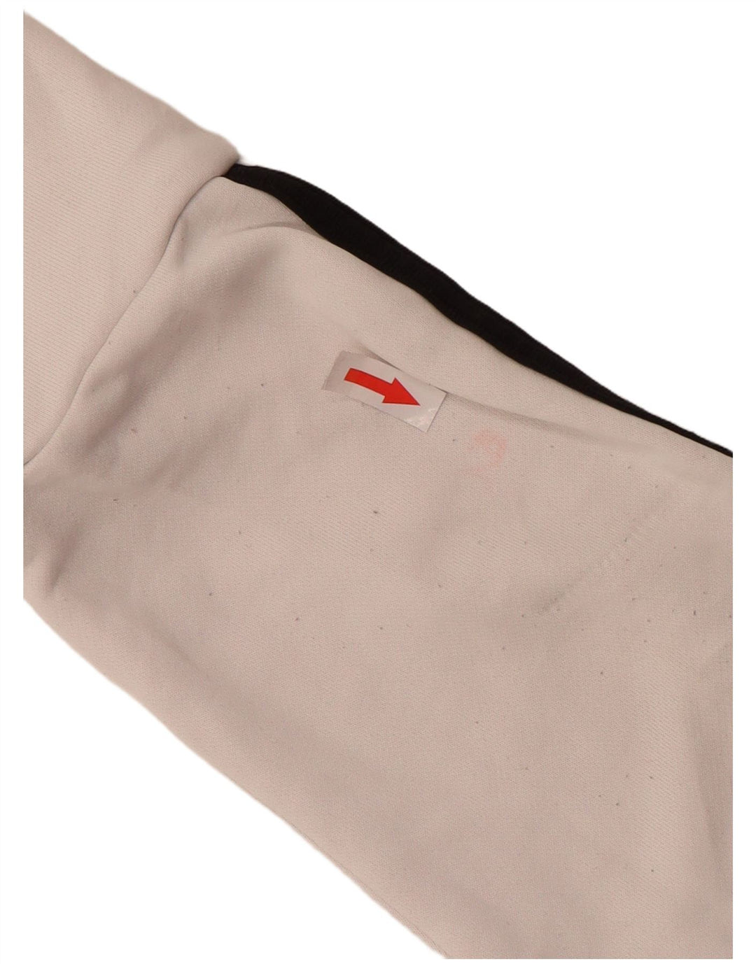 ADIDAS Chaqueta de chándal para mujer UK 40 Grande Poliéster blanco