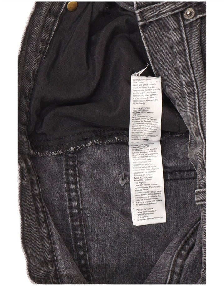Vaqueros holgados y holgados para mujer Topshop W30 L32 Poliéster negro
