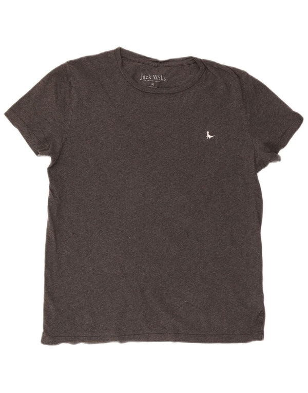 Camiseta Jack Wills Hombre Top Algodón Gris Medio