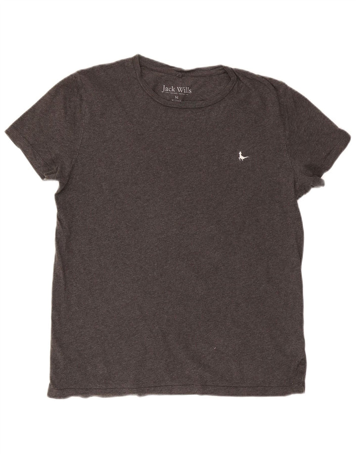 Camiseta Jack Wills Hombre Top Algodón Gris Medio