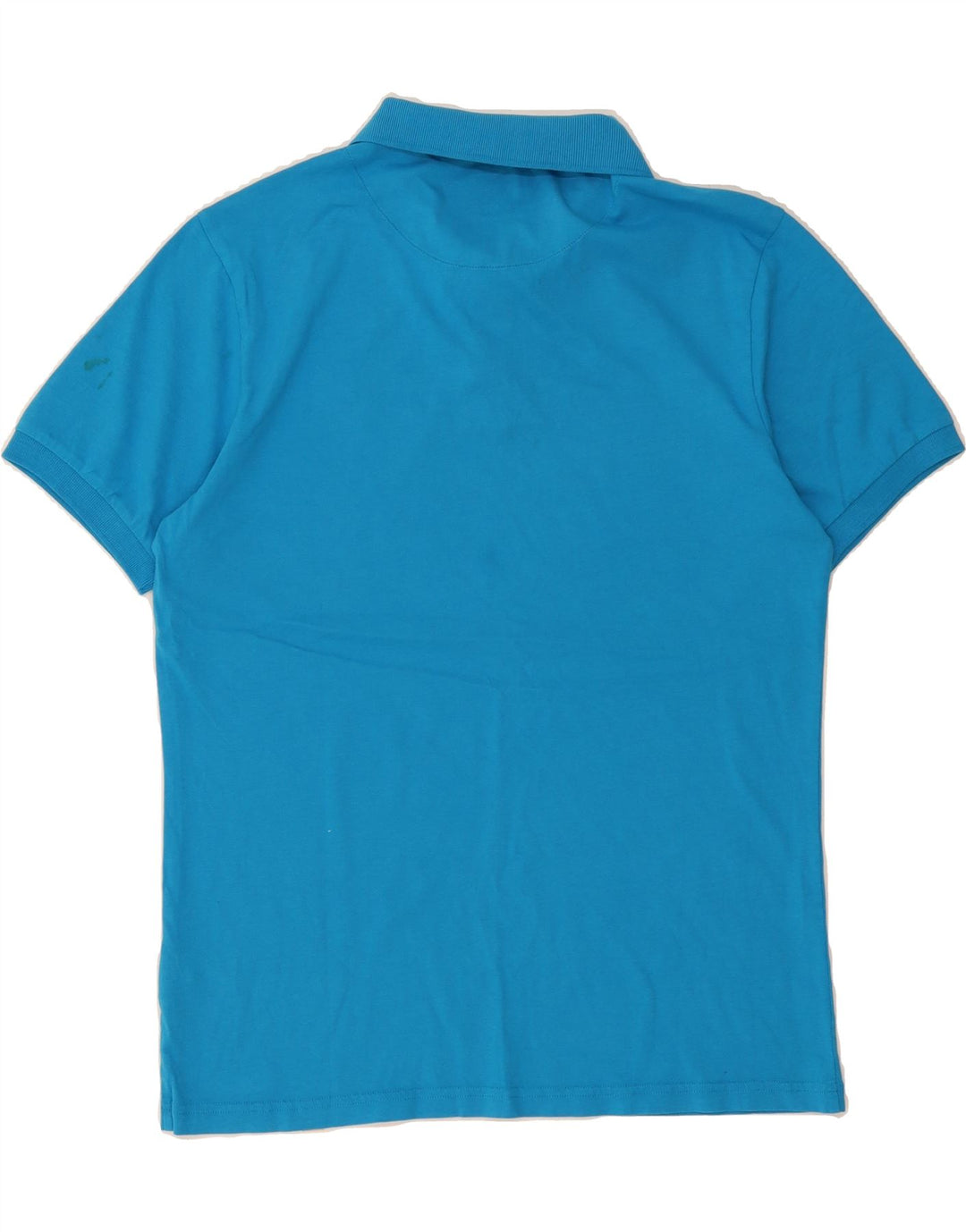 PRETTY GREEN Mens Polo Shirt Small Blue Cotton Vintage Pretty Green and Second-Hand Pretty Green from Messina Hembry 