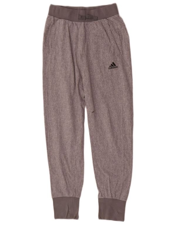 Adidas Pantalones de Chándal para niña Joggers 13-14 años Gris Moteado Deportivo