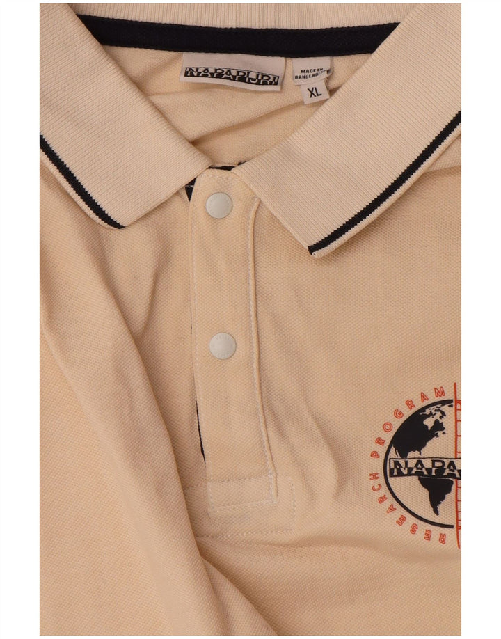 Napapijri Polo Hombre XL Beige