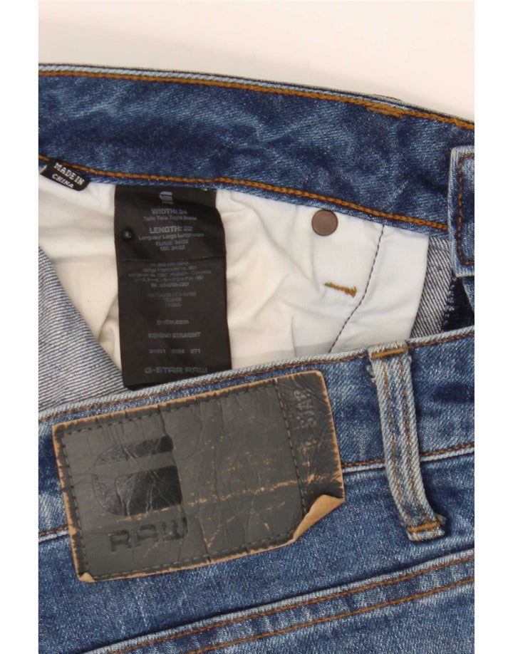 Vaqueros rectos Revend para hombre G-Star W34 L32 Algodón azul