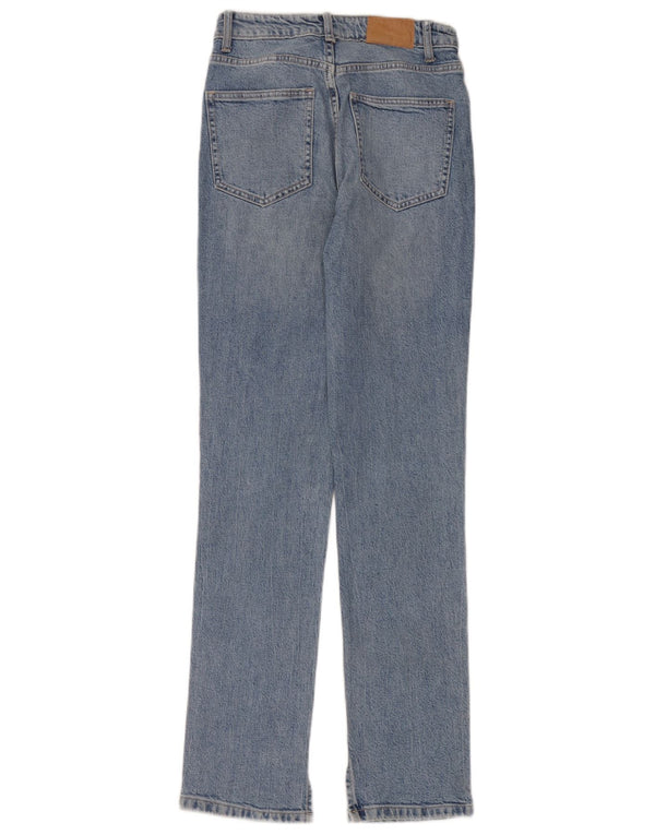 Zara Mens Straight Jeans EU 36 XS W26 L32 Blue Cotton