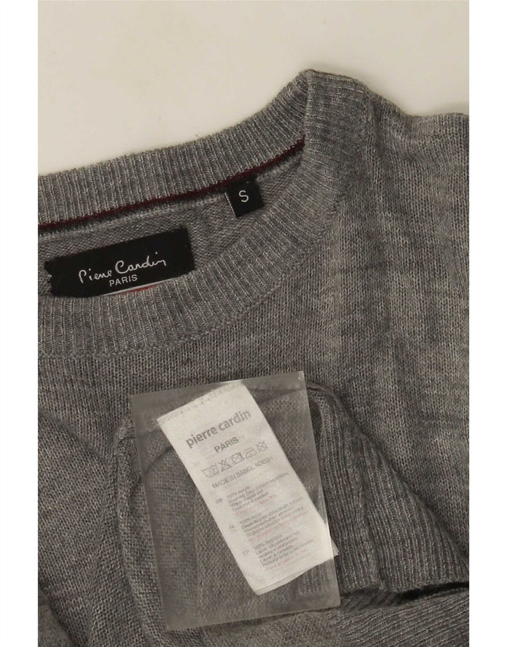 Pierre Cardin Suéter De Cuello Redondo Para Hombre Pequeño Acrílico Gris Gris