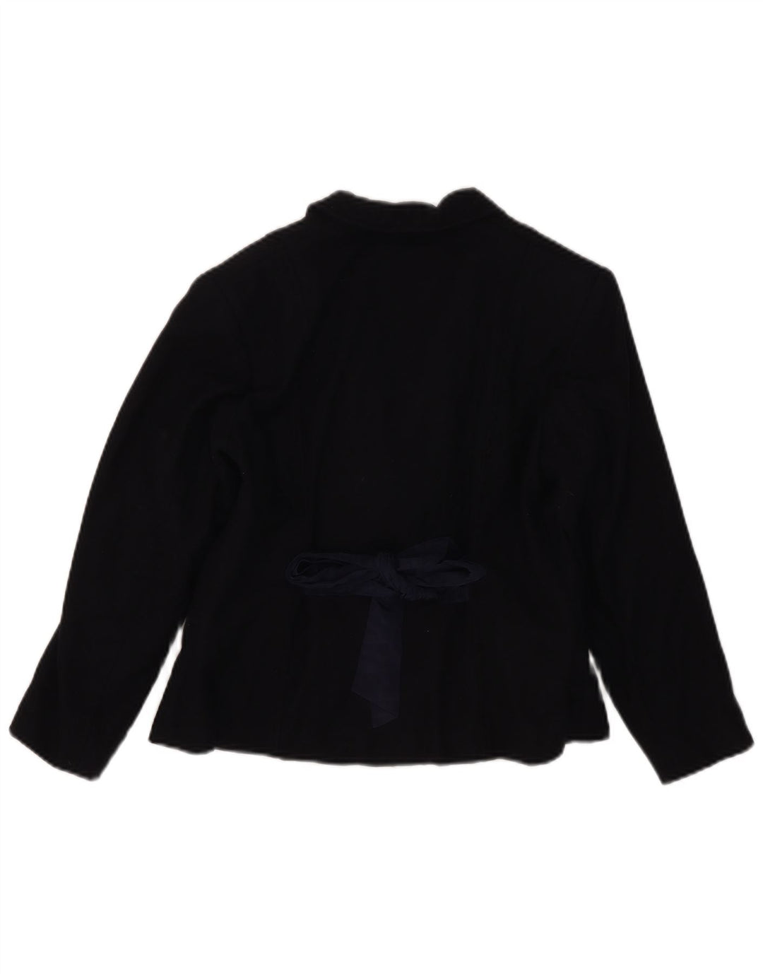 Moschino Chaqueta Niña Blazer Cruzada 7-8 Años Lana Azul Marino