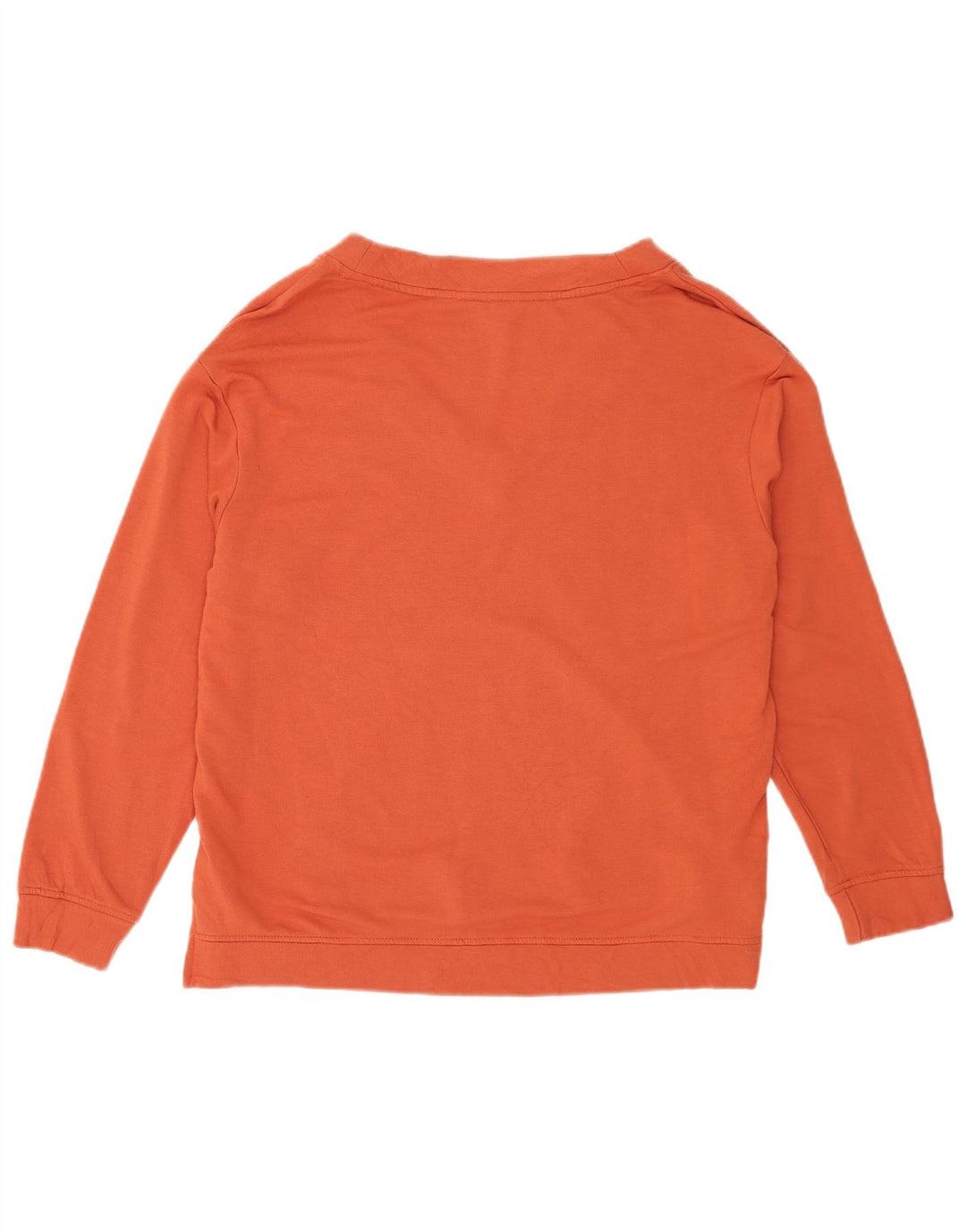 Orvis - Sudadera extragrande para mujer, talla 40, talla grande, color naranja modal