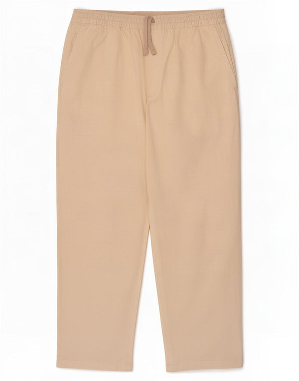 Vans Pantalón Chino Suelto Cónico Para Hombre Mediano W32 L27 Algodón Beige