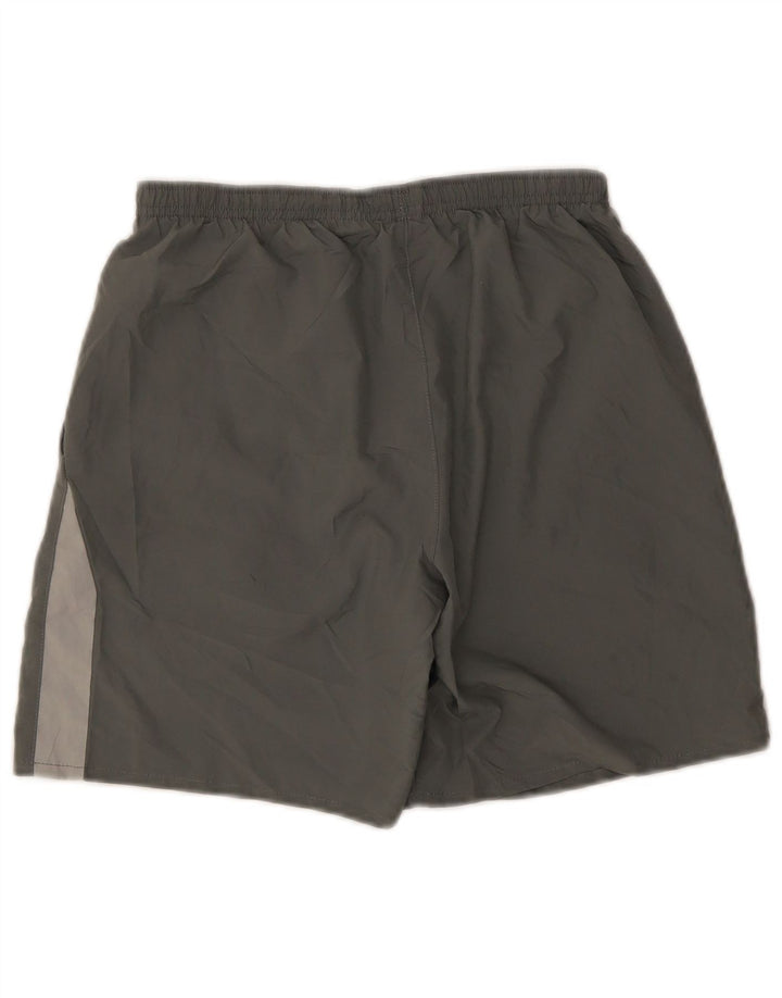 Nike - Pantalones cortos deportivos Dri Fit para hombre, poliéster, color gris pequeño