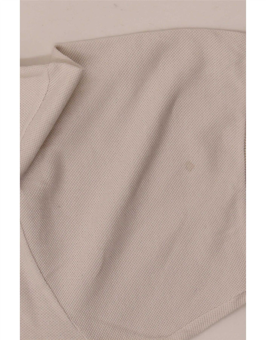 Polo Lacoste para hombre talla 4 mediano algodón blanco