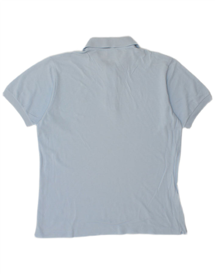 Polo Lacoste para hombre talla 3 pequeño algodón azul