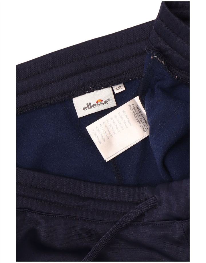 Ellesse Pantalones de chándal para hombre Joggers 2XL Azul marino Poliéster