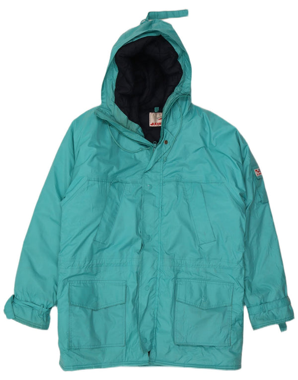J Jeantex Parka con capucha para hombre IT 52 XL Poliamida azul