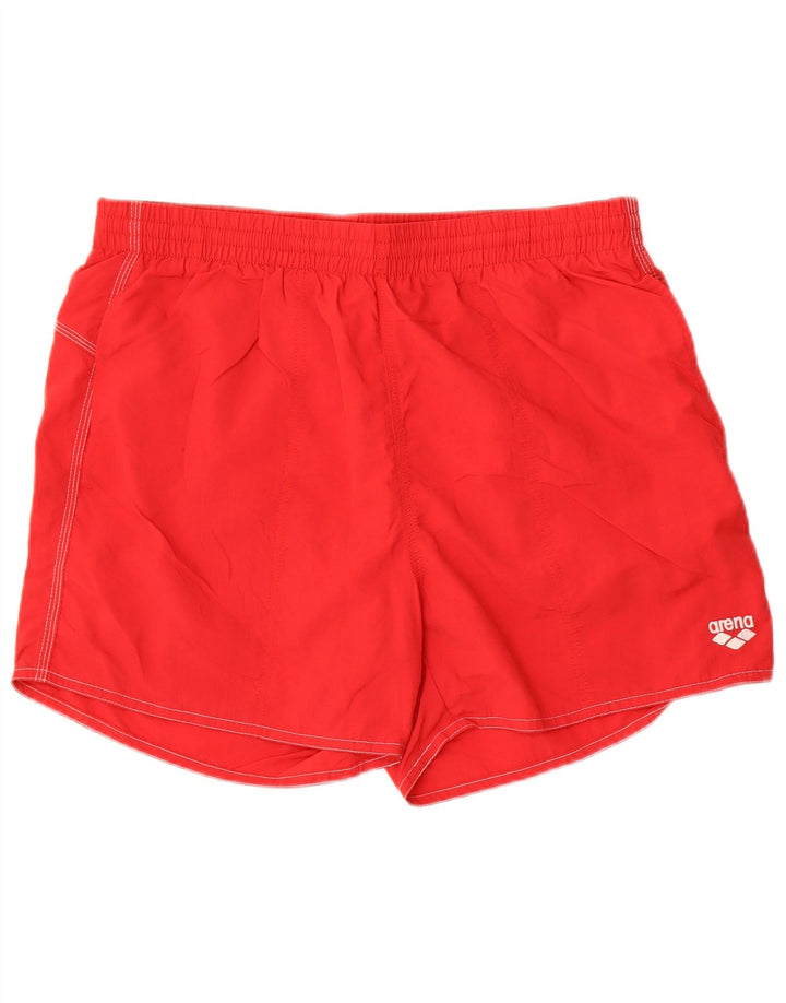 Arena Pantalones cortos deportivos para hombre 2XL Poliamida roja