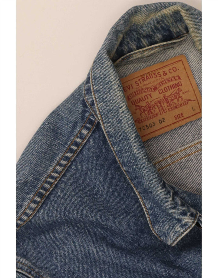 Levi's Chaqueta vaquera para hombre Reino Unido 40 Azul grande