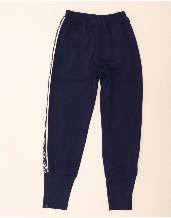 Umbro Hombre Pantalones De Chándal Gráfico Joggers Grande Poliéster Azul Marino