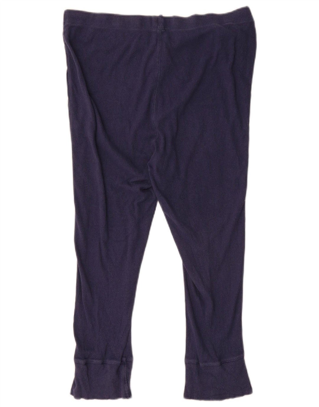 Marks & Spencer Leggings Capri para Mujer UK 44 Mediano Azul Marino Algodón