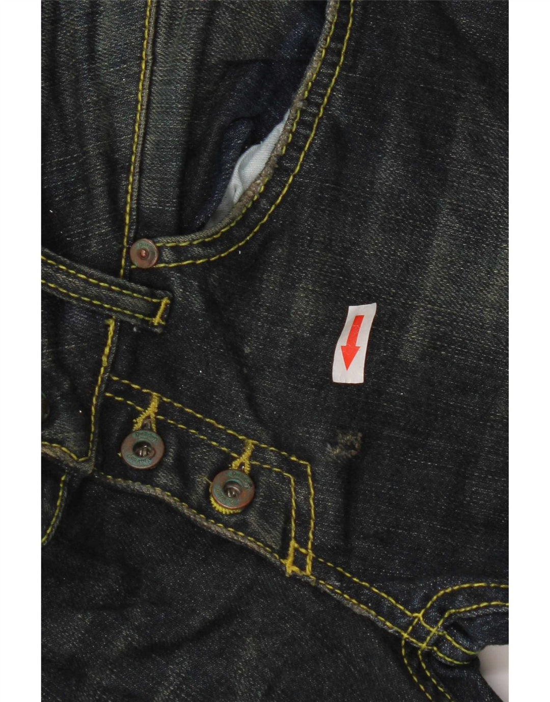 Vaqueros Mujer Dondup Slim W30 L30 Azul Marino Algodón
