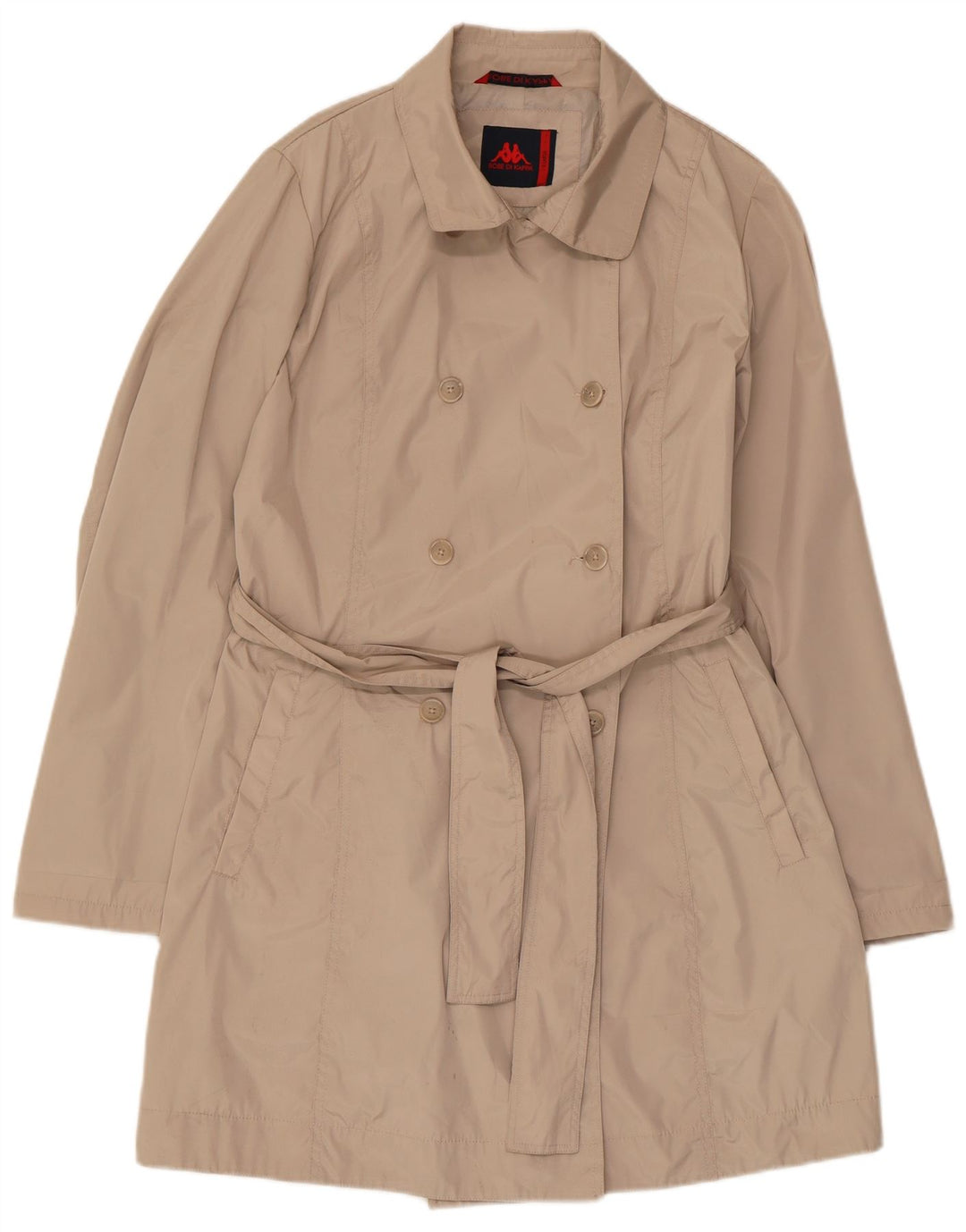 Gabardina Kappa Mujer ES 40 XL Poliéster Beige
