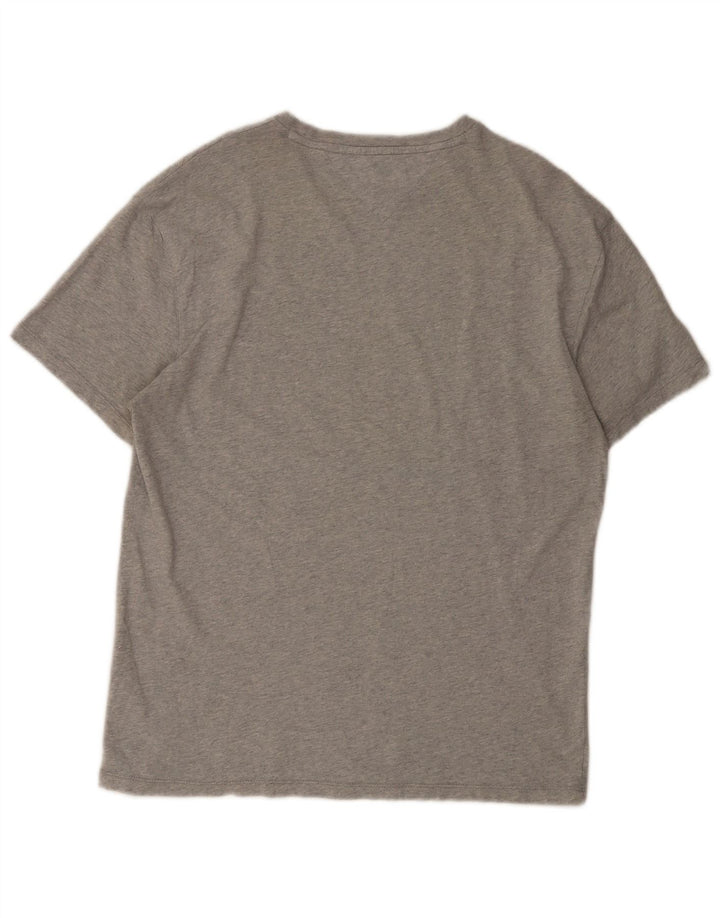 Camiseta Tommy Hilfiger Hombre Top Algodón Gris Medio