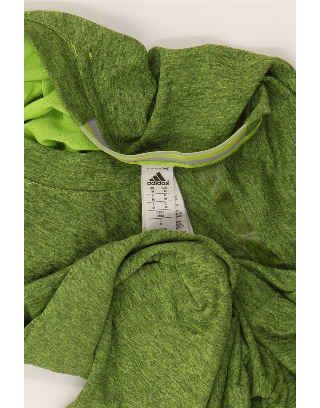 Camiseta Adidas Hombre Top Poliéster Moteado Verde Medio