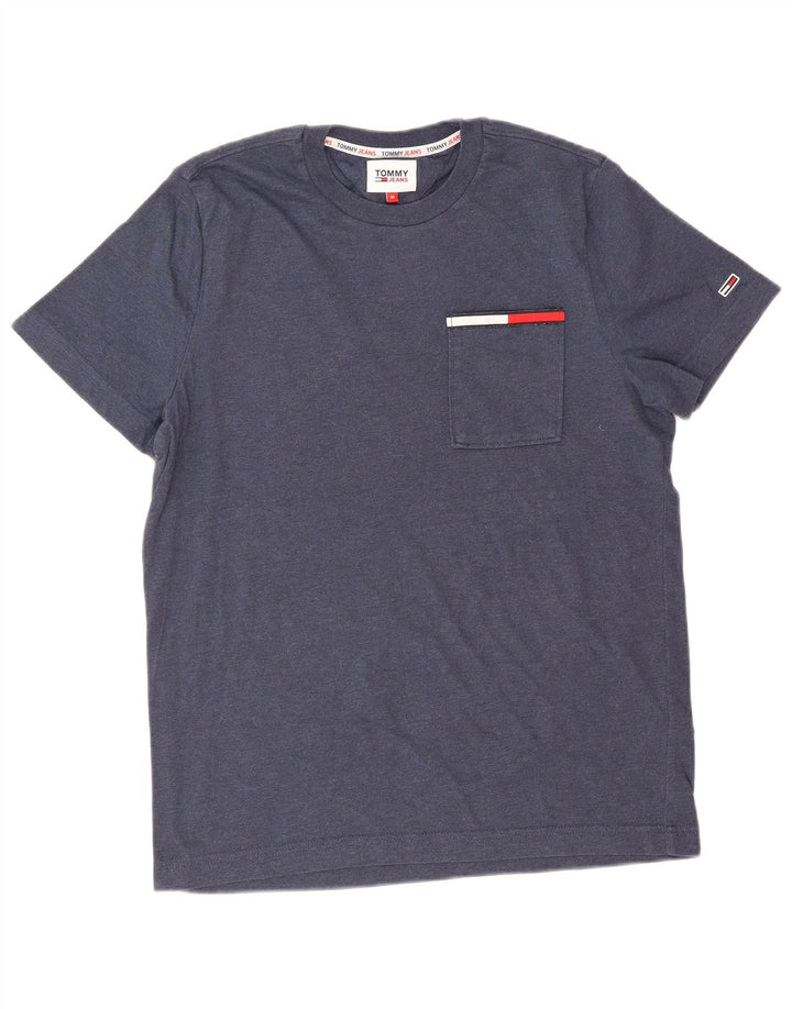 Camiseta Tommy Hilfiger Hombre Top Medium Azul Marino Algodón