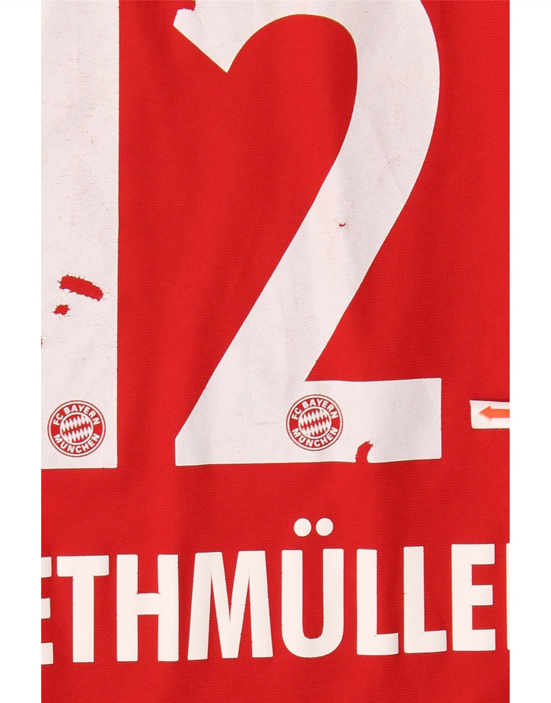 ADIDAS Camiseta gráfica del FC Bayern de Múnich para niño 15-16 años Rojo Rayas