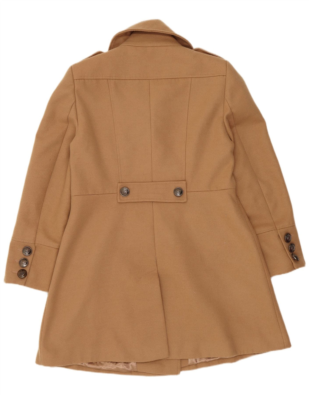 Wallis Abrigo cruzado para mujer Reino Unido 44 Poliéster beige grande